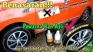Barang bekas | Cara mewarnai Ban | bukan TOYO TOYO