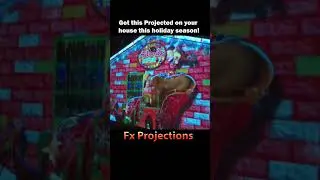 Santas Workshop Projection Mapping