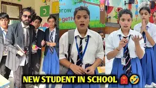 New student in school 🎒 🤣 || sejal gaba videos || #long #sejalgaba 