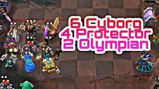 6 Cyborg 4 Protector Gameplay | Chess Rush