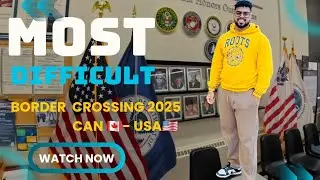 Crossing The World's Most Dangerous Border! #usborder