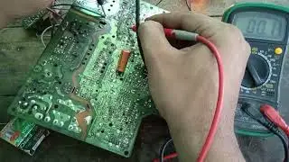 Beston Crt TV standby problem No picture and sound. No EHT No vertical. Repair.