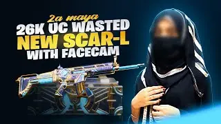 2A MAYA FACE REVEAL | HEXTECH CRYSTAL SCARL LUCKY SPIN WITH FACECAM | SCAR-L LUCKY SPIN | PUBGMOBILE