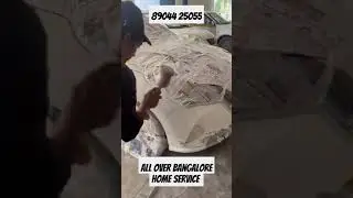 Car denting and painting home service @Handtouchcarcare #kannada #bangalore #painting #shorts #pdr