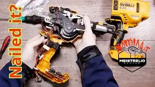 Полный капитальный ремонт гвоздезабивного пистолета DeWalt DCN692 типа 1 2 3: разборка и ремонт.