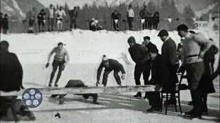 Original Obstacle Skating Race 1908