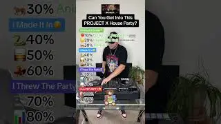 Can You Get Into This PROJECT X House Party? Song Challenge! 📈🏠