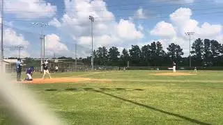 Single up the middle, facing high 70s