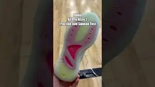 Puma All-Pro Nitro 2 Traction and Squeak Test #puma #pumahoops #pumabasketball
