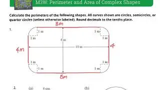 finding perimeter of an irregular shape
