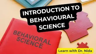 Introduction To Behavioral Science Lecture#01In Urdu/ Hindi |  Behavioral Science Lecture Series