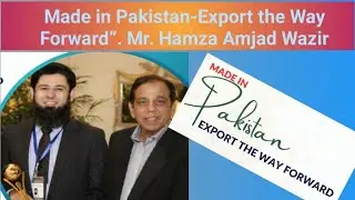 MAP Coffee Connection! Made in Pakistan-Export the Way Forward.Mr. Hamza  Wazir #pakistanibrand