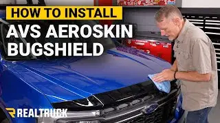 How to Install AVS&reg; Aeroskin&reg; Hood Protector on a 2022 Ford Maverick