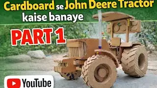 How to make tractor ll John Deere 5075E ll