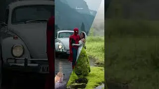 👑 Evolutions of Spiderman 🥰 Avengers Evolutions ⭐ #Spiderman #seanaomi #marvelai #avengers #short