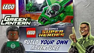 LEGO DC GREEN LANTERN DK BOOKS BUILD YOUR OWN ADVENTURE #lego  #justiceleague #greenlantern