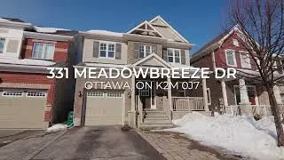 331 MEADOWBREEZE DRIVE - BEAUTIFUL KANATA DETACHED HOME 4 BED 4 BATH!