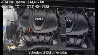 2014 Kia Optima LX 4dr Sedan for sale in Houston, TX 77053 a