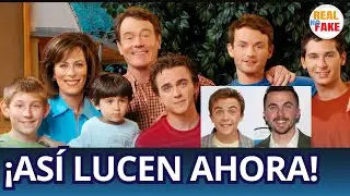 BEFORE AND AFTER photos of the actors from Malcolm in the Middle 😱