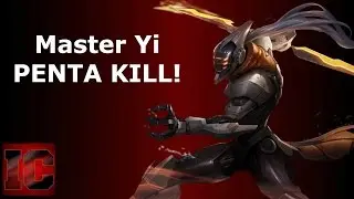 Low HP Master Yi dodges Jinx auto for Penta! | #LeagueOfLegends (Season 7 Ranked)