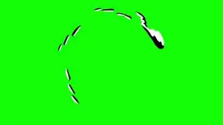 Liquid Stroke Transition - Green Screen Element