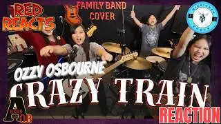 Red Reacts | Reaction To Missioned Souls | CRAZY TRAIN (кавер на Оззи Осборна)