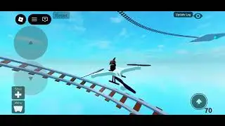 Create a cart ride | Vivaan drop the Drone off a high place (Roblox) 