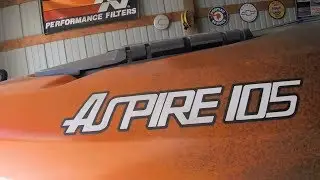 WILDERNESS SYSTEMS ASPIRE 105 REVIEW ---- THE BEST KAYAK FOR BEGINNERS & INTERMEDIATES!!!!!