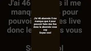 soyez cool #edit