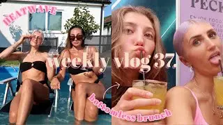 UK heatwave & bottomless brunch in london 💓🥂 weekly vlog 37