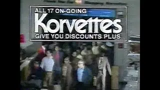 Korvettes Commercial, Fall/Christmas Merchandise