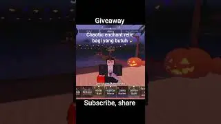 giveaway chaotic relic #roblox #fisch #giveaway #shorts #subscribe #share #like