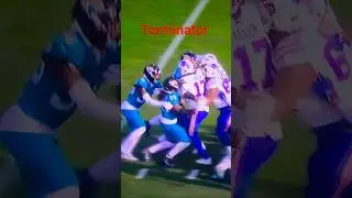 Should we call him Allien  or Terminator, cause he is not human! 😲😎 #nfl #bills #shorts