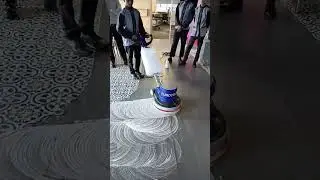 Single disc scrubber machine | Floor scrubber #floor #floorcleaning #machine