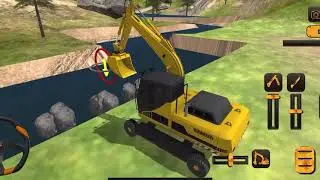 Construction Simulator 3 -   Excavator ( iOS ) Gameplay HD 2022