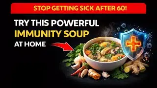 Stop Getting Sick After 60! Try This Powerful Immunity Soup at Home