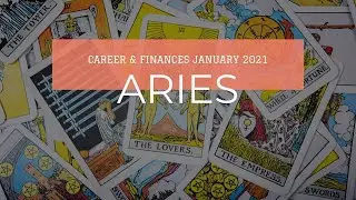 Aries Tarot Reading January 2021 ~ Career & Finances 🤑♈️