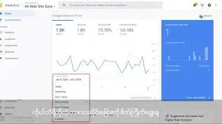 Google Analytics အခြေခံကြည့်နည်း