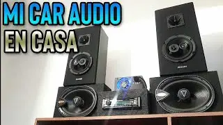 Mi equipo de Car audio en casa Actualizado!!