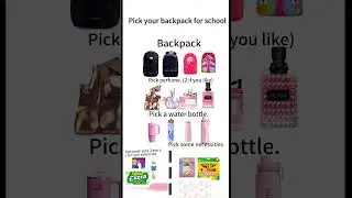 Pack your backpack for school!! #preppy #school #liah._.preppy @pinkpalmpuff