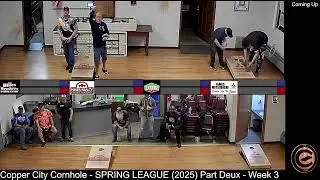 Copper City Cornhole - SPRING LEAGUE (2025) Part Deux - Week 3