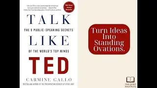 Talk Like TED by Carmine Gallo | How to Speak So People Listen (Ep#98)