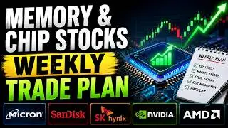 Memory & Chip Stocks Trade Plan | Micron / Sandisk / SK Hynix / NVDA / AMD / ARM / AVGO / INTC / STX