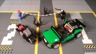 Lego 76004 Spider-Man Spider-Cycle Chase Review Marvel Super Heroes