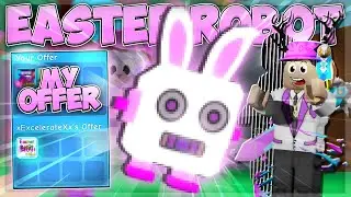 🤖No Way... I Offered For The First *EASTER ROBOT* 1 in 175M | Hardest/Rarest Secret Pet ATM in BGS🐰