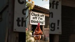 Egg-stinction Level Smart | Comedy Short #comedy #shorts #funny  #chicken #memes