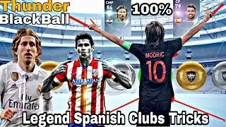 Thunder BlackBall in Legend Spanish Clubs Box Draw 100% Working Tricks | PES 2019