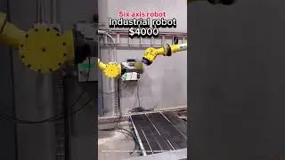 Bronte industrial robot, only $4,000.#factory #machine #robot #industrial #vietnam