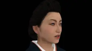 Free game character for iclone 5 ,6 etc .SAMURAI FEMALE IN KIMONO