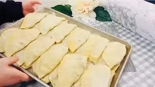 افضل طريقة لتفريز السمبوسك لشهر رمضان الكريم 🌙 #سمبوسك #رمضان #food #اكلات_سريعه